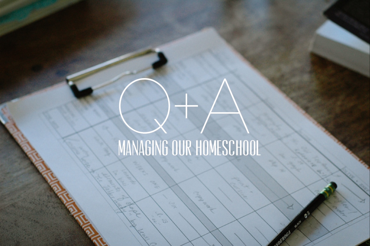 Q+A-homeschooling