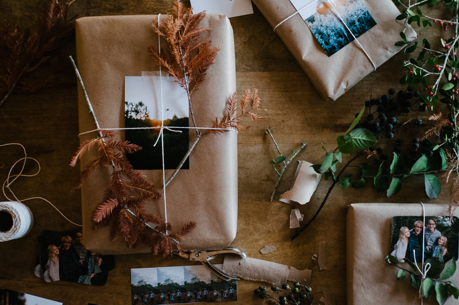 Holiday gift Wrap, Nature and Photos